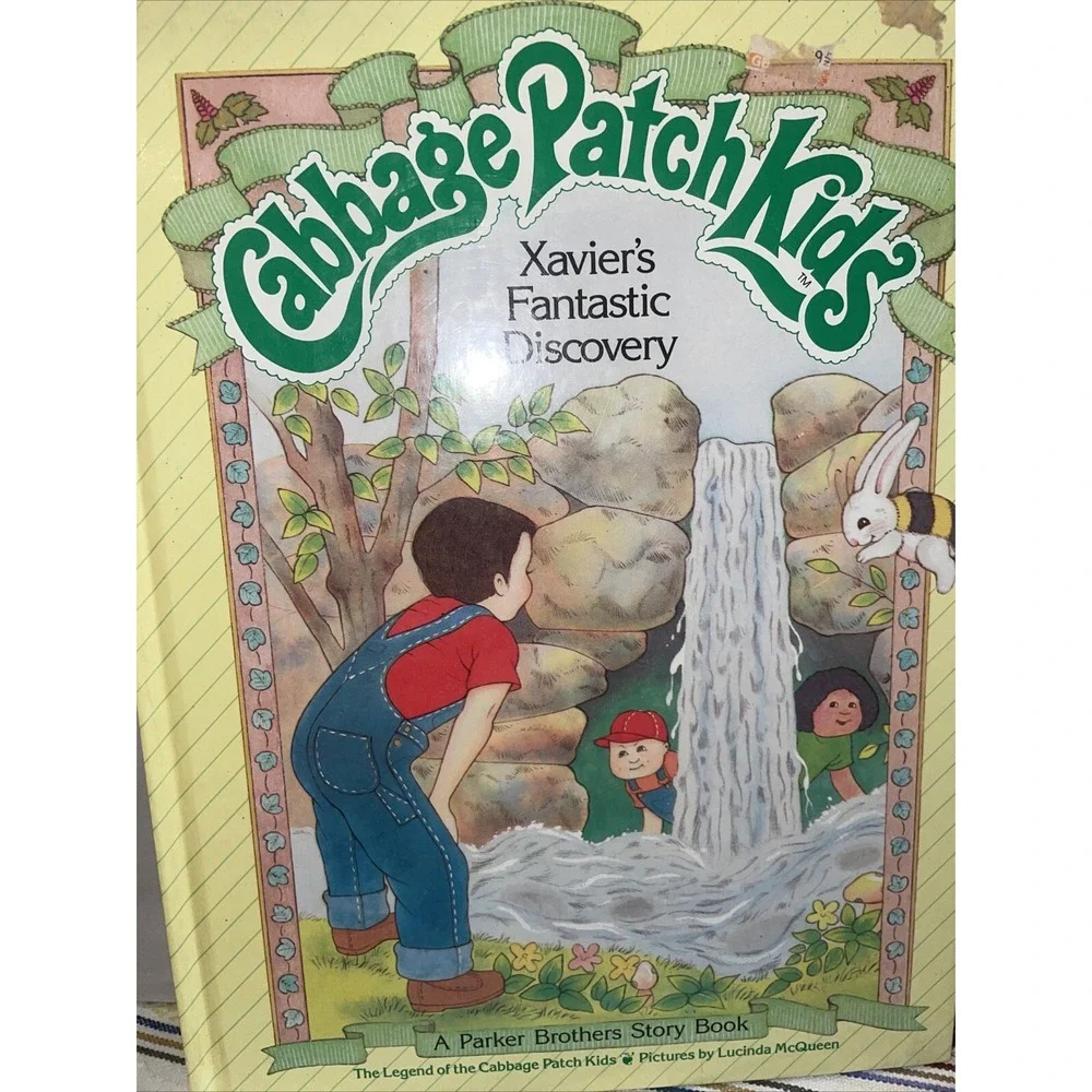 Lot‎ Of 3 Cabbage Patch Kids Books 1984 Hard Cover Books In Excellent Condition